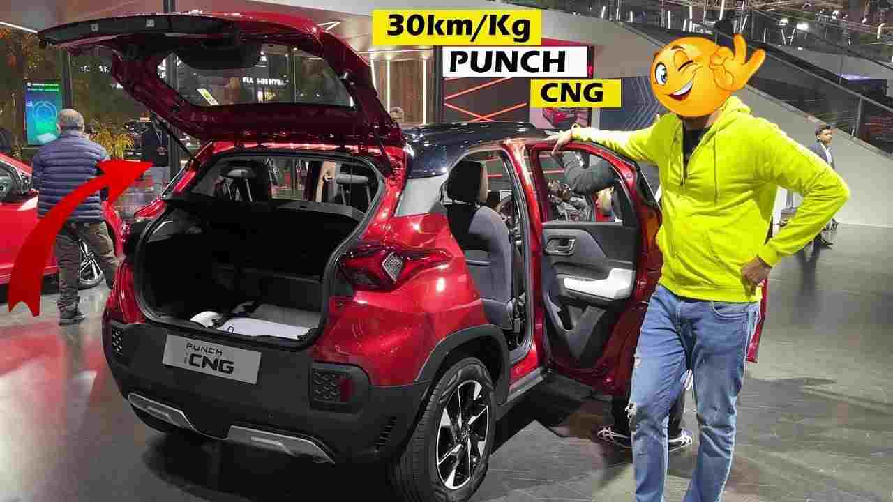 Tata Punch CNG Car launched in India